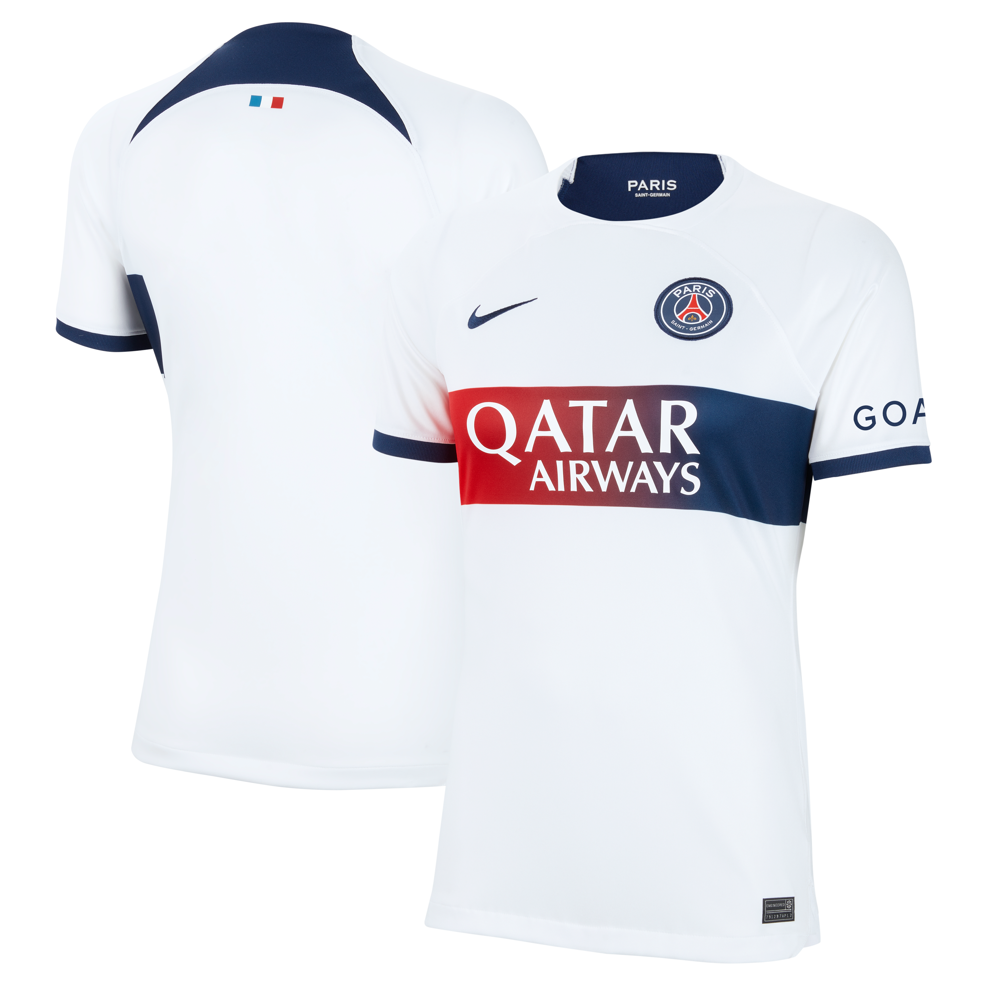 Exklusive paris saint-germain nike auswärtsstadiontrikot 2023-24 – damen mit personalisieren druck Kollektion – Premium Paris Saint Germain Trikots