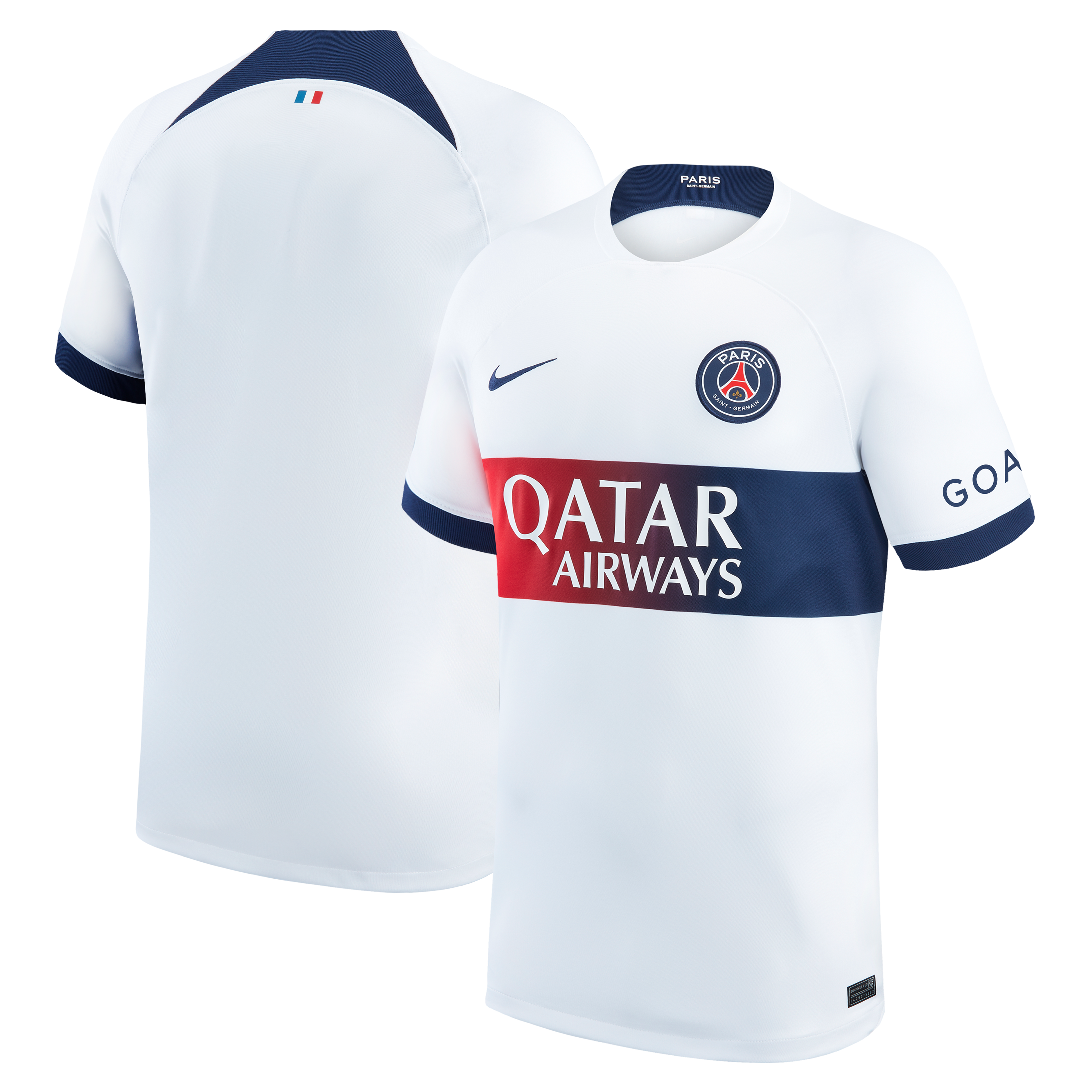 Exklusive paris saint-germain nike auswärtsstadiontrikot 2023-24 mit personalisieren druck Kollektion – Premium Paris Saint Germain Trikots