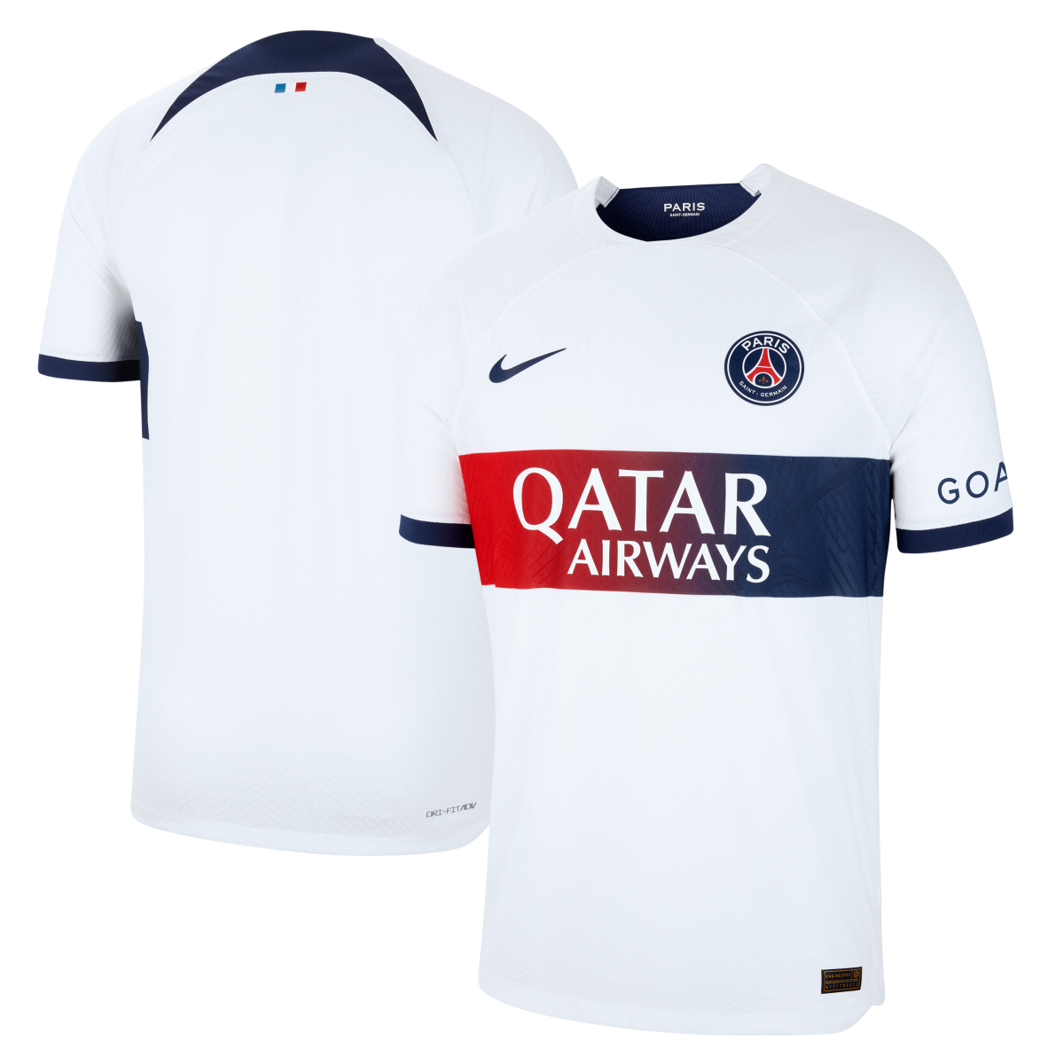 Exklusive paris saint-germain nike auswärtstrikot dri fit adv match 2023-24 mit personalisieren druck Kollektion – Premium Paris Saint Germain Trikots