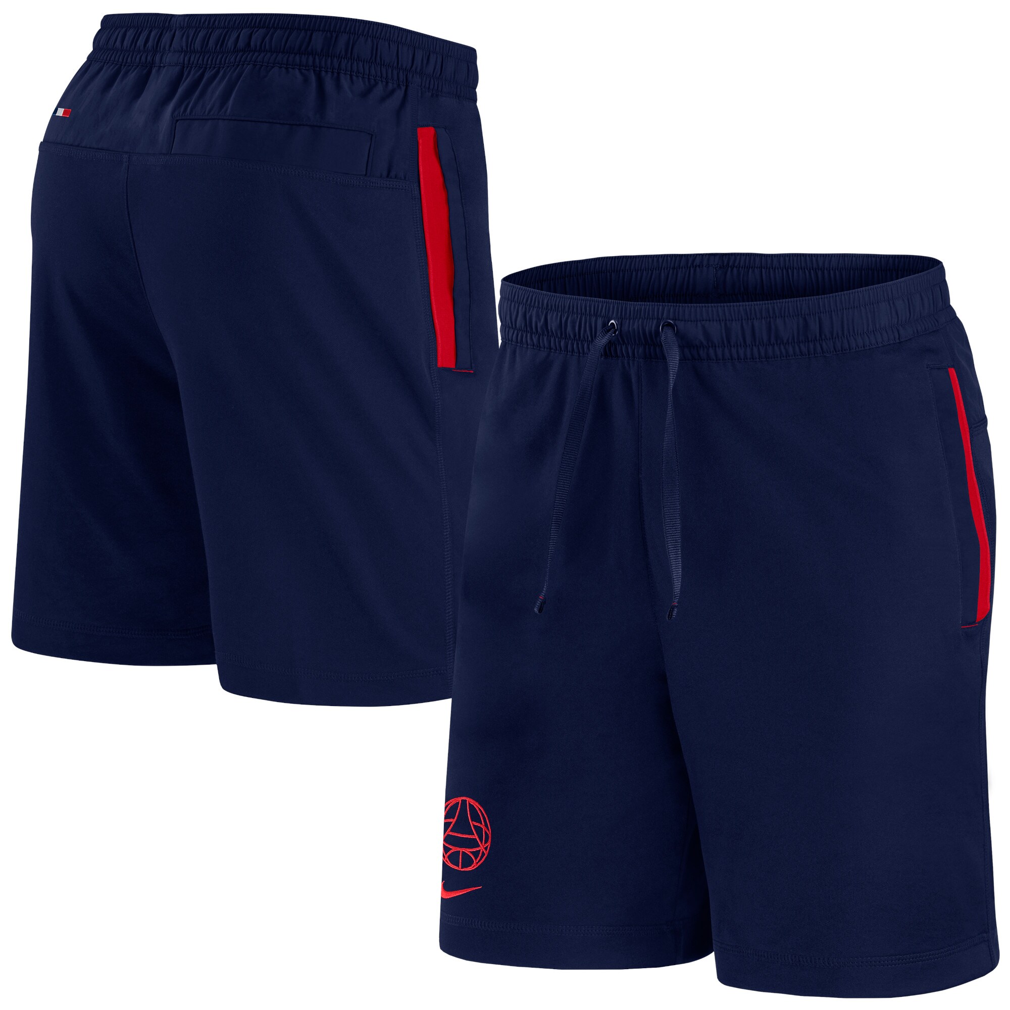 Exklusive paris saint-germain nike reiseshorts – marineblau Kollektion – Premium Paris Saint Germain Trikots