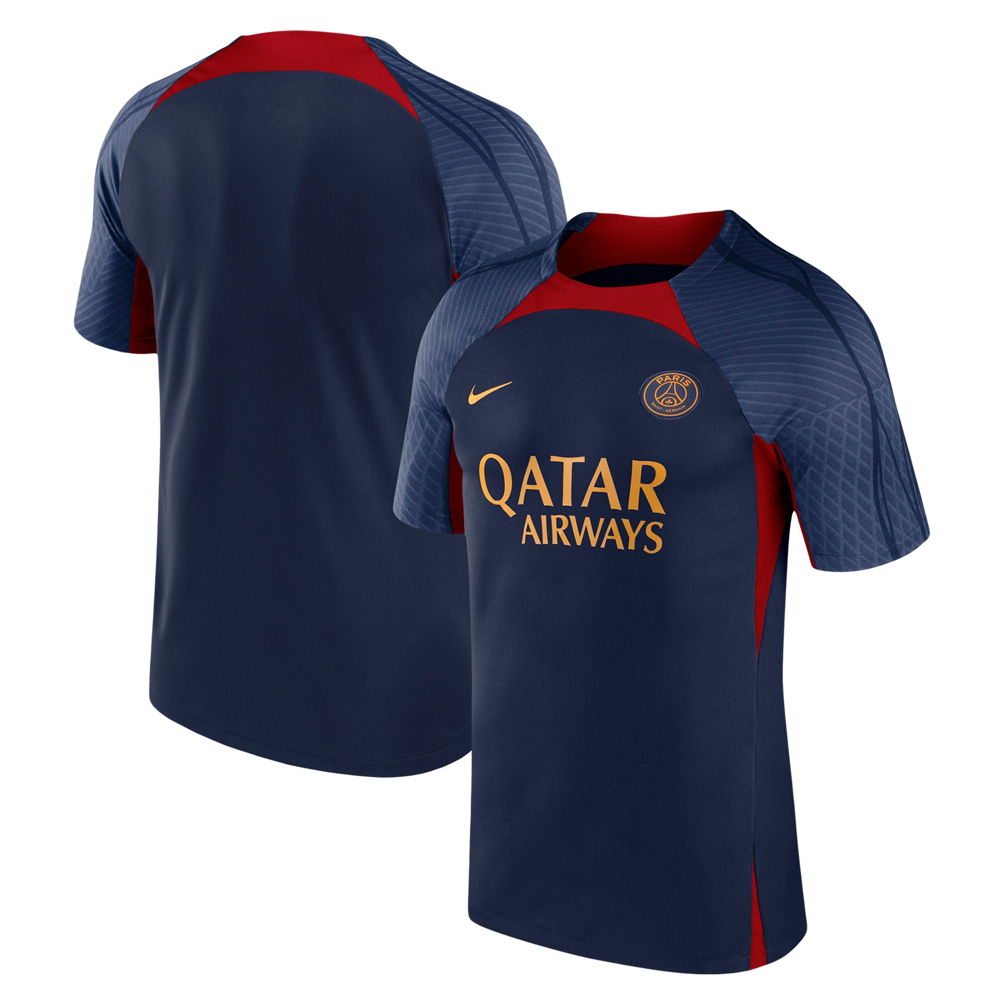 Exklusive paris saint-germain nike strike kurzarmoberteil – dunkelblau Kollektion – Premium Paris Saint Germain Trikots