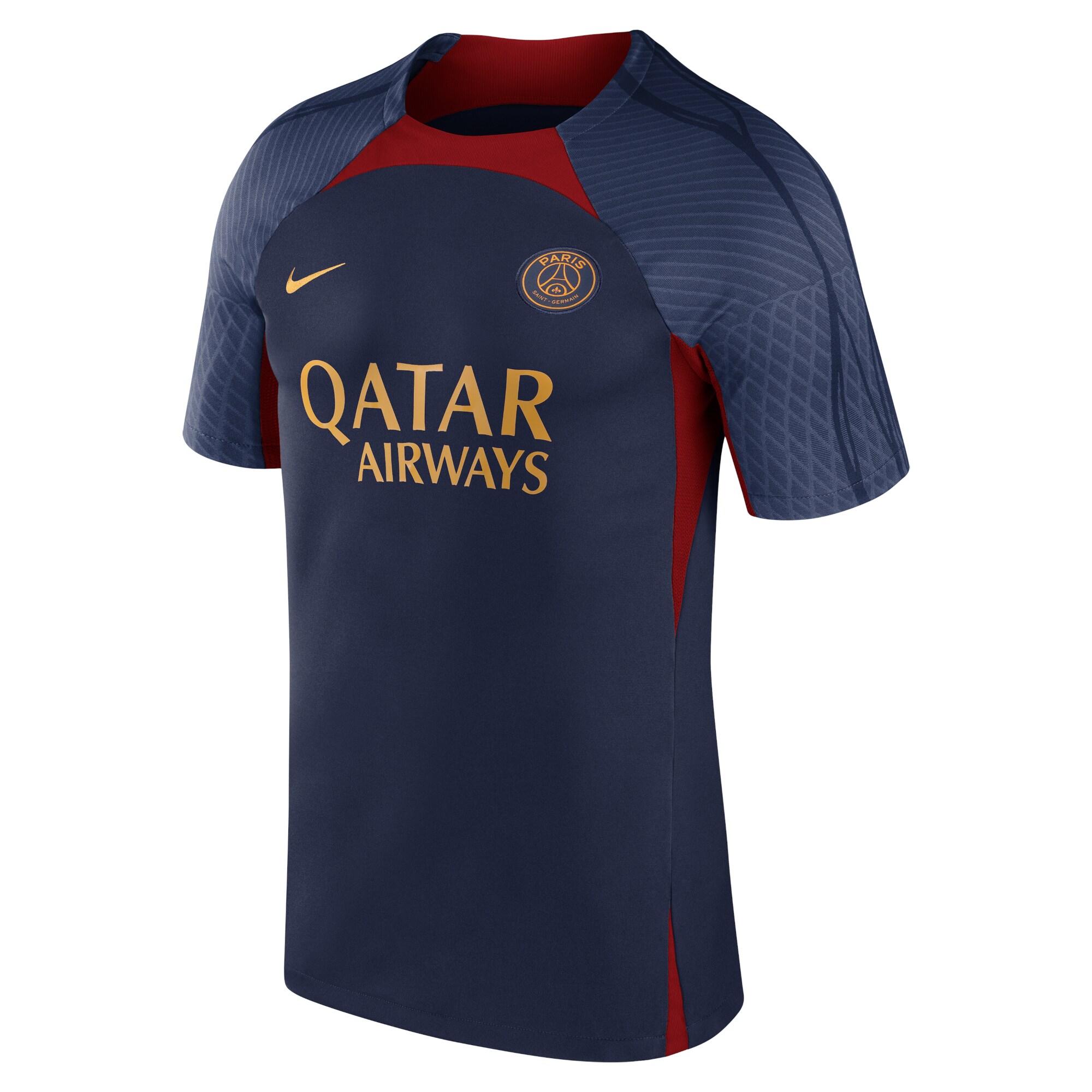 Exklusive paris saint-germain nike strike kurzarmoberteil – dunkelblau Kollektion – Premium Paris Saint Germain Trikots