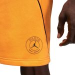 Exklusive paris saint-germain x jordan fleece-shorts – gelb Kollektion – Premium Paris Saint Germain Trikots