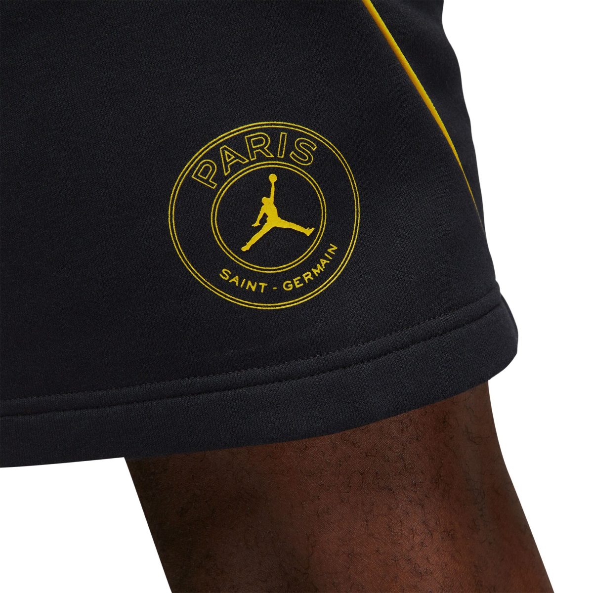 Exklusive paris saint-germain x jordan fleece-shorts – schwarz Kollektion – Premium Paris Saint Germain Trikots