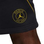 Exklusive paris saint-germain x jordan fleece-shorts – schwarz Kollektion – Premium Paris Saint Germain Trikots
