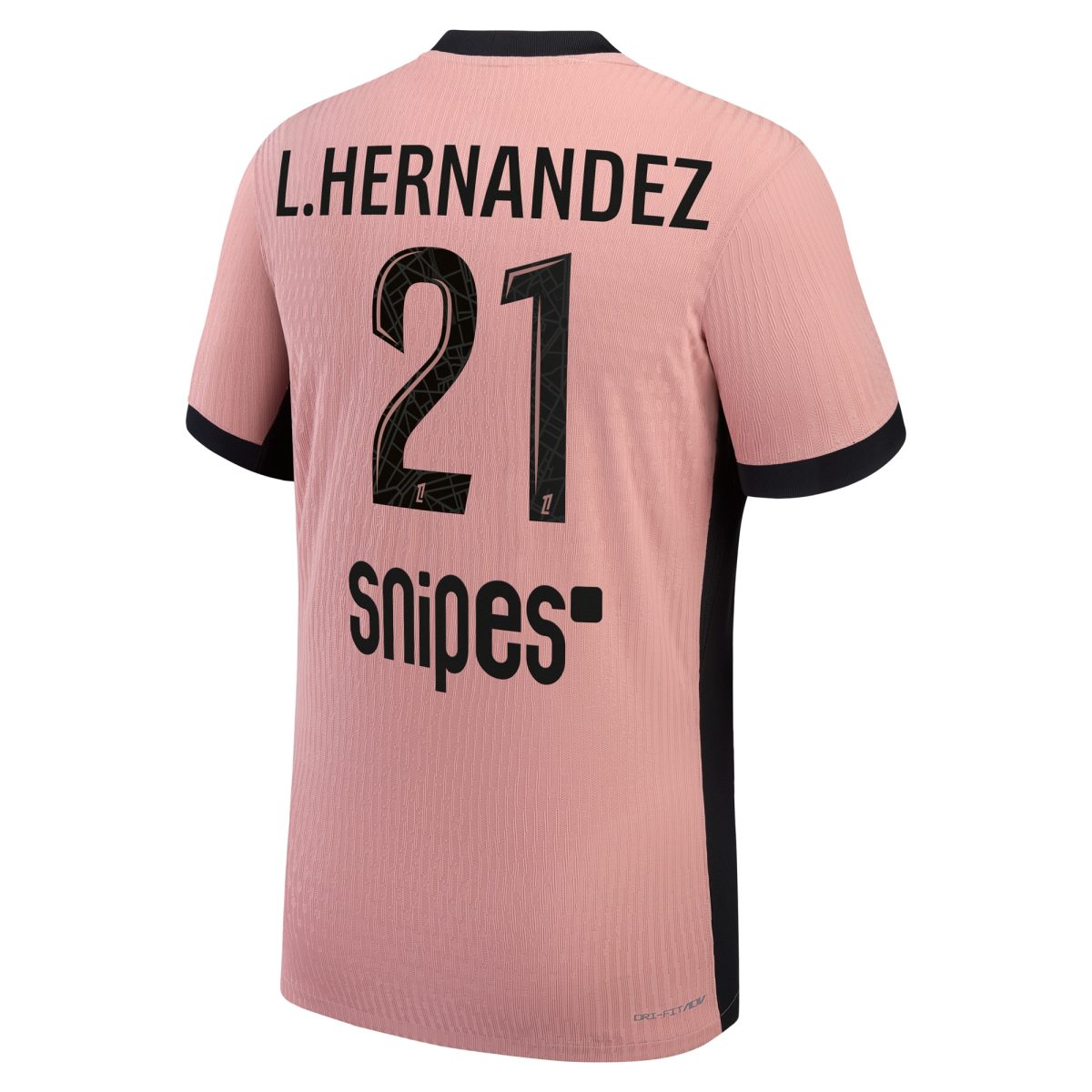 Exklusive psg jordan drittes dri-fit adv spieltrikot 2024-25 mit l.hernandez 21-aufdruck Kollektion – Premium Paris Saint Germain Trikots