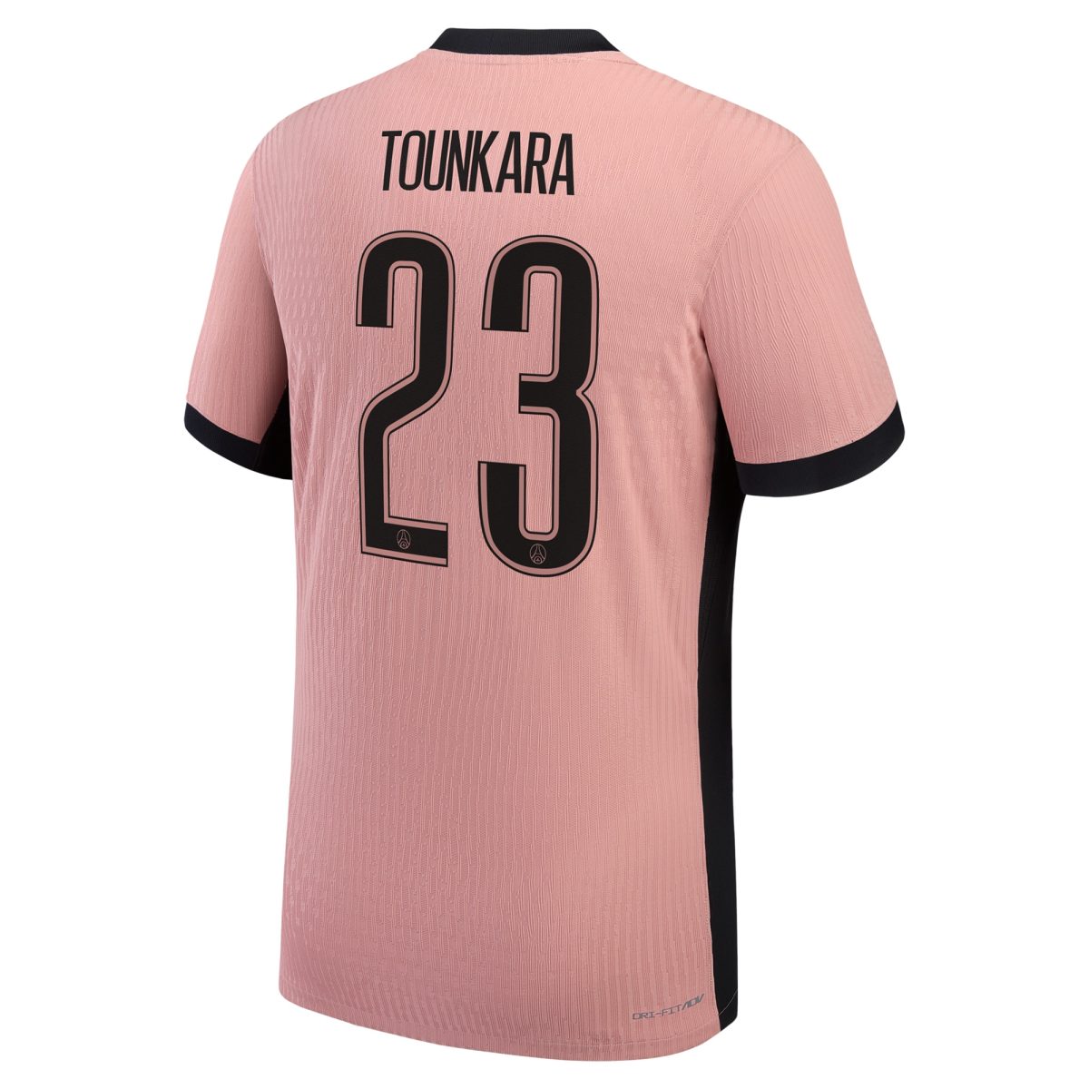 Exklusive psg jordan drittes dri-fit adv spieltrikot 2024-25 mit tounkara 23-aufdruck Kollektion – Premium Paris Saint Germain Trikots