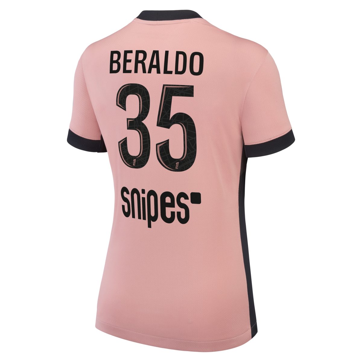 Exklusive psg jordan drittes stadiontrikot 2024-25 – damen mit beraldo 35-aufdruck Kollektion – Premium Paris Saint Germain Trikots