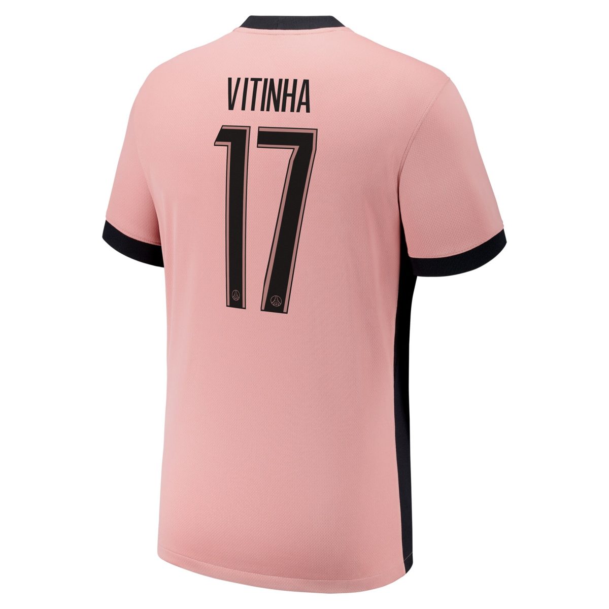 Exklusive psg jordan drittes stadiontrikot 2024-25 – kinder mit cup-aufdruck vitinha 17 Kollektion – Premium Paris Saint Germain Trikots