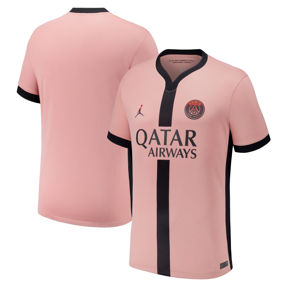 Exklusive psg jordan drittes stadiontrikot 2024-25 mit personalisieren druck Kollektion – Premium Paris Saint Germain Trikots