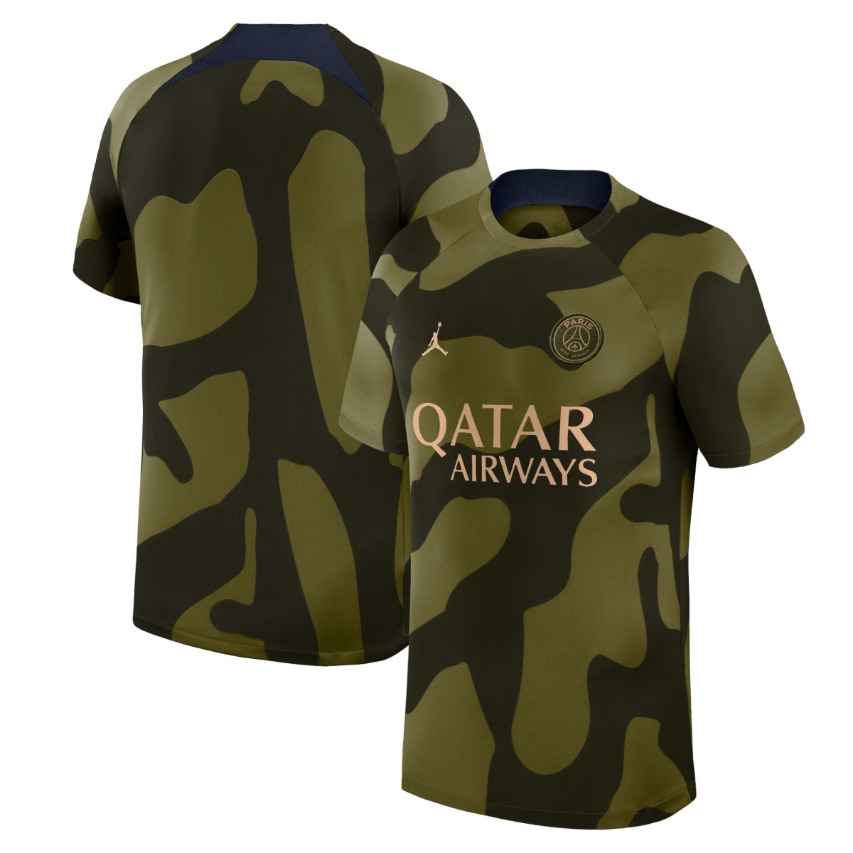 Exklusive psg jordan pre match top – grün Kollektion – Premium Paris Saint Germain Trikots