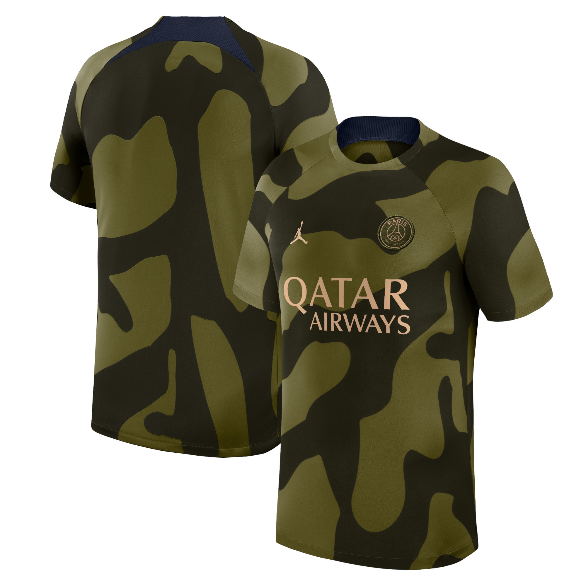 Exklusive psg jordan pre match top – grün Kollektion – Premium Paris Saint Germain Trikots