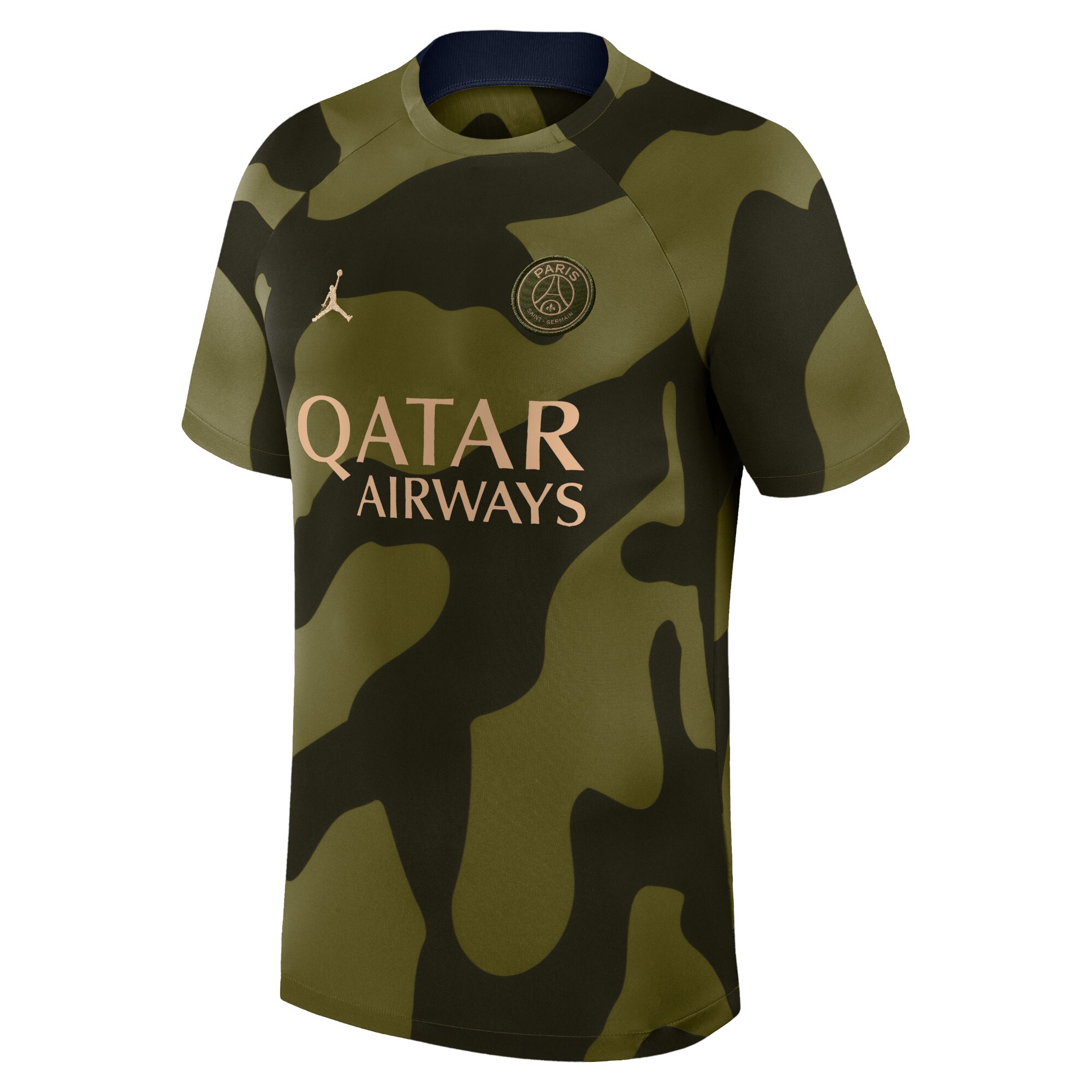 Exklusive psg jordan pre match top – grün Kollektion – Premium Paris Saint Germain Trikots