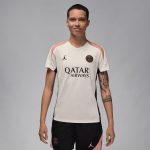 Exklusive psg jordan strike trainingsoberteil – elfenbein – damen Kollektion – Premium Paris Saint Germain Trikots