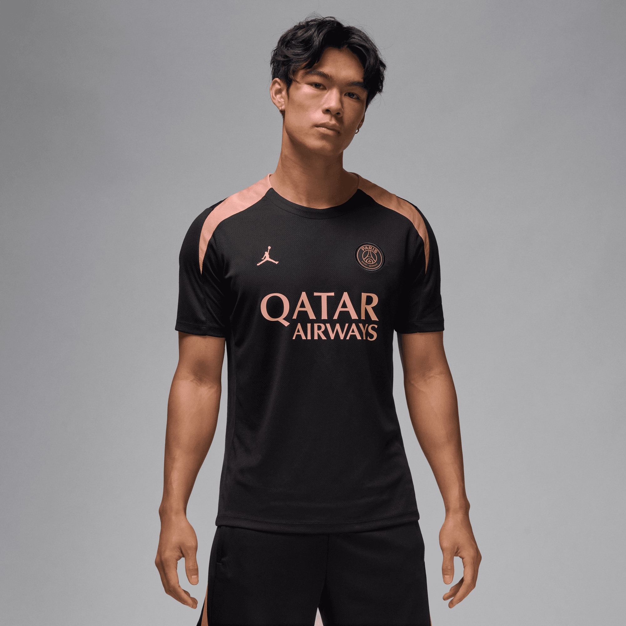 Exklusive psg jordan strike trainingsoberteil – schwarz Kollektion – Premium Paris Saint Germain Trikots