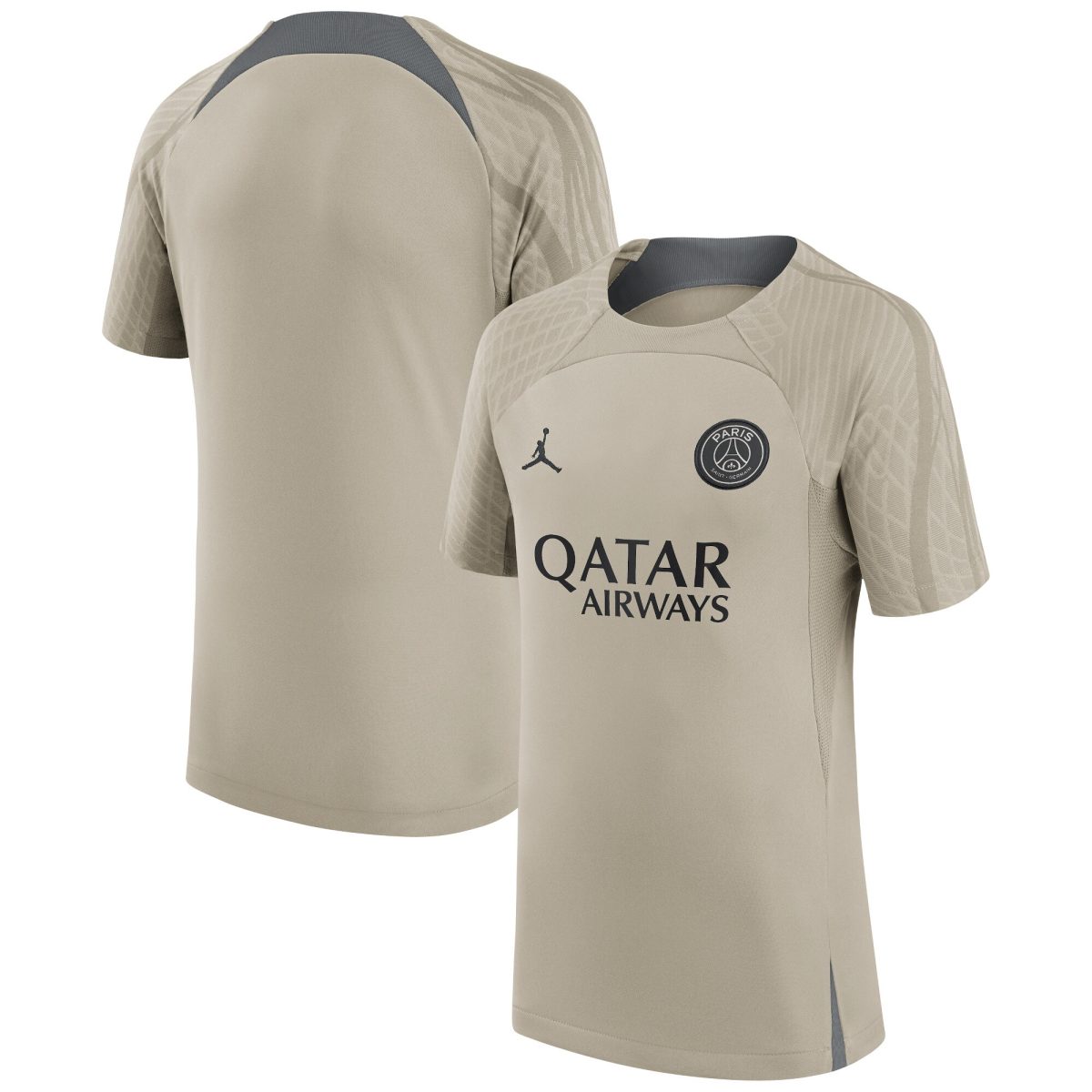 Exklusive psg jordan strike trainingsoberteil – stein – kinder Kollektion – Premium Paris Saint Germain Trikots