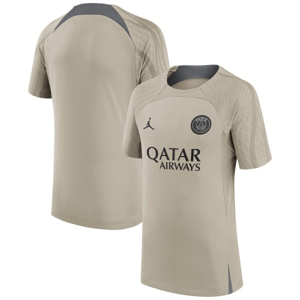 Exklusive psg jordan strike trainingsoberteil – stein – kinder Kollektion – Premium Paris Saint Germain Trikots