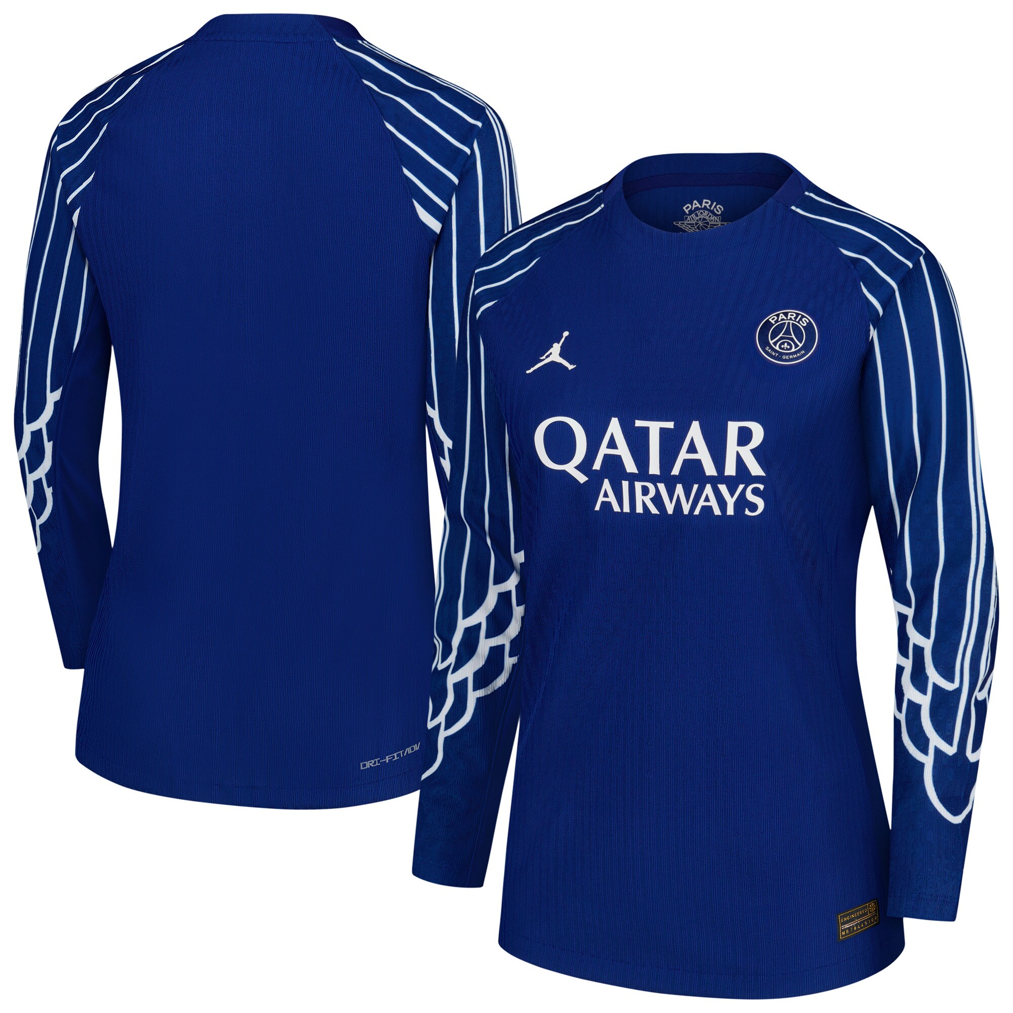 Exklusive psg jordan viertes dri-fit adv match-shirt 2024-25 – langarm – damen Kollektion – Premium Paris Saint Germain Trikots