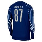 Exklusive psg jordan viertes dri-fit adv match-shirt 2024-25 – langarm – kinder mit cup-aufdruck joao neves 87 Kollektion – Premium Paris Saint Germain Trikots