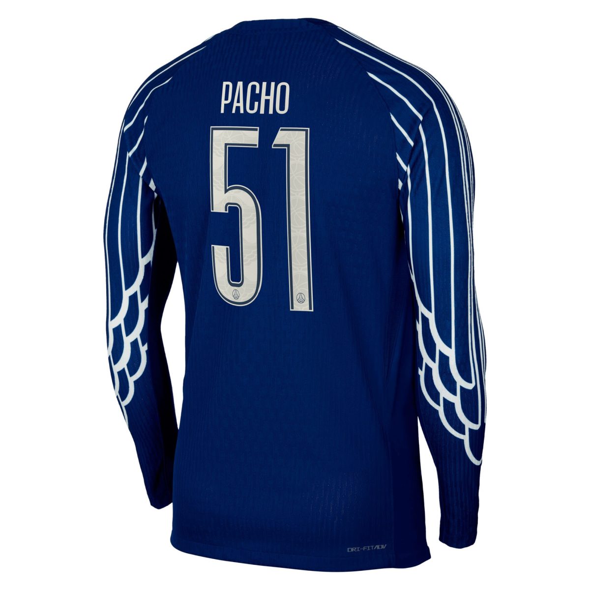 Exklusive psg jordan viertes dri-fit adv match-shirt 2024-25 – langarm – kinder mit cup-aufdruck pacho 51 Kollektion – Premium Paris Saint Germain Trikots