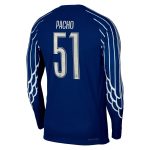 Exklusive psg jordan viertes dri-fit adv match-shirt 2024-25 – langarm – kinder mit cup-aufdruck pacho 51 Kollektion – Premium Paris Saint Germain Trikots