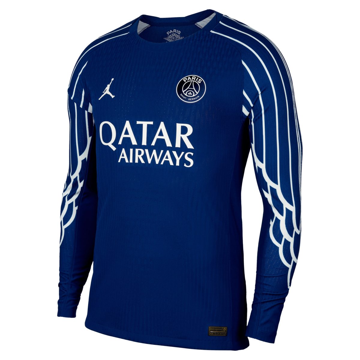 Exklusive psg jordan viertes dri-fit adv match-shirt 2024-25 – langarm – kinder mit fabian 8-aufdruck Kollektion – Premium Paris Saint Germain Trikots