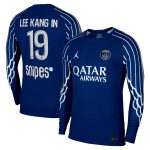 Exklusive psg jordan viertes dri-fit adv match-shirt 2024-25 – langarm – kinder mit lee kang in 19-aufdruck Kollektion – Premium Paris Saint Germain Trikots