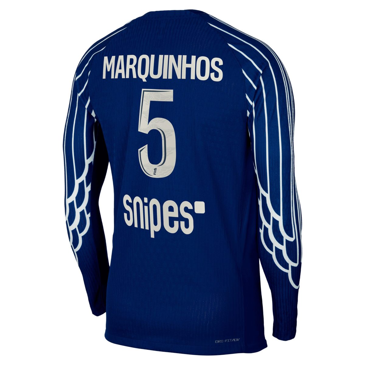 Exklusive psg jordan viertes dri-fit adv match-shirt 2024-25 – langarm – kinder mit marquinhos 5-aufdruck Kollektion – Premium Paris Saint Germain Trikots