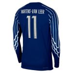 Exklusive psg jordan viertes dri-fit adv match-shirt 2024-25 – langarm – kinder mit martens-van leer 11-aufdruck Kollektion – Premium Paris Saint Germain Trikots