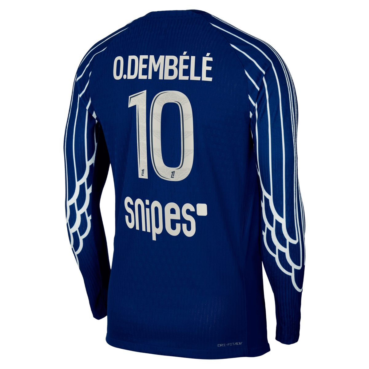 Exklusive psg jordan viertes dri-fit adv match-shirt 2024-25 – langarm – kinder mit o.dembele 10-aufdruck Kollektion – Premium Paris Saint Germain Trikots
