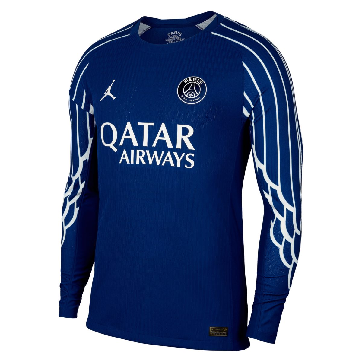 Exklusive psg jordan viertes dri-fit adv match-shirt 2024-25 – langarm – kinder mit samoura 2-aufdruck Kollektion – Premium Paris Saint Germain Trikots