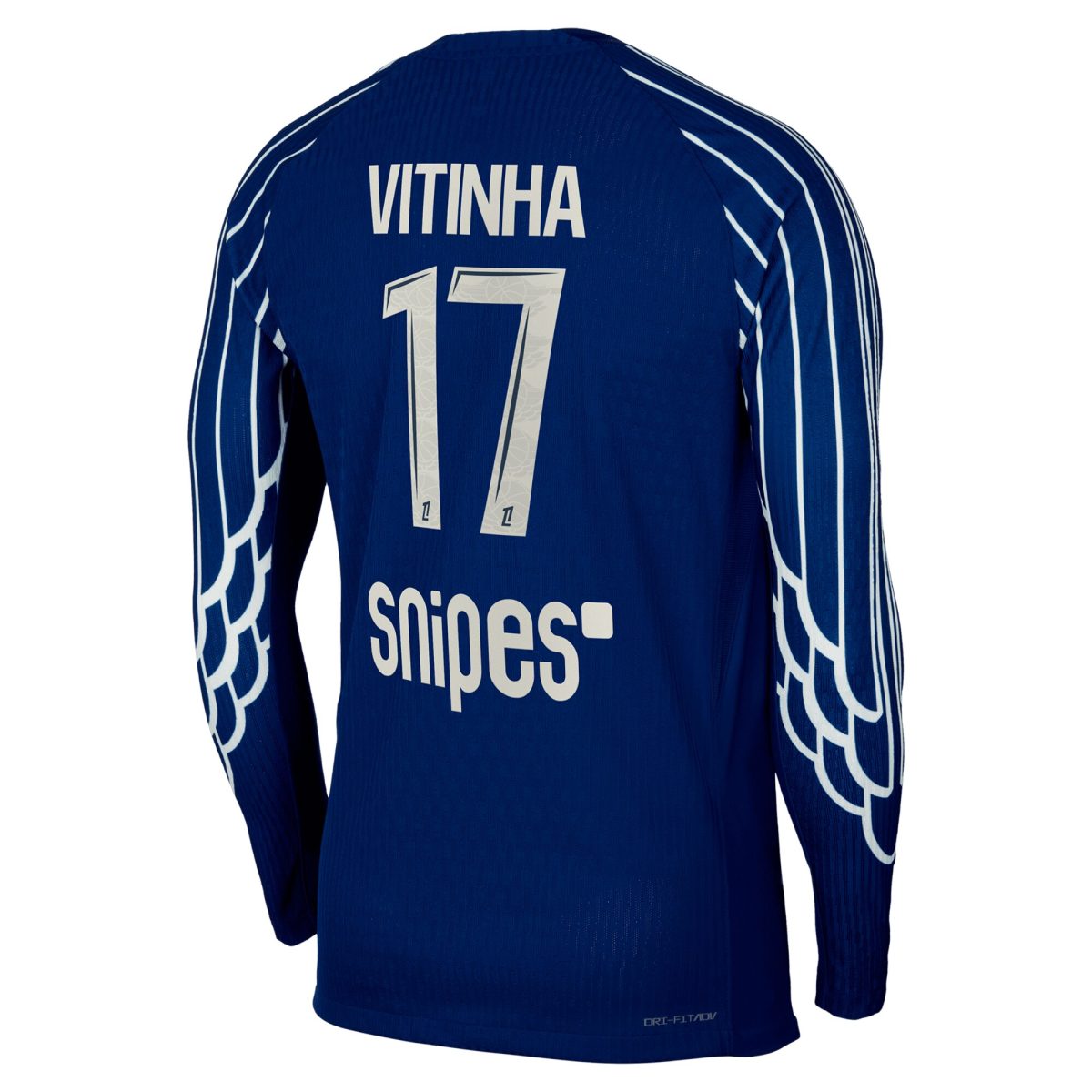 Exklusive psg jordan viertes dri-fit adv match-shirt 2024-25 – langarm – kinder mit vitinha 17-aufdruck Kollektion – Premium Paris Saint Germain Trikots