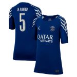 Exklusive psg jordan viertes stadiontrikot 2024-25 – kinder mit de almeida 5-aufdruck Kollektion – Premium Paris Saint Germain Trikots