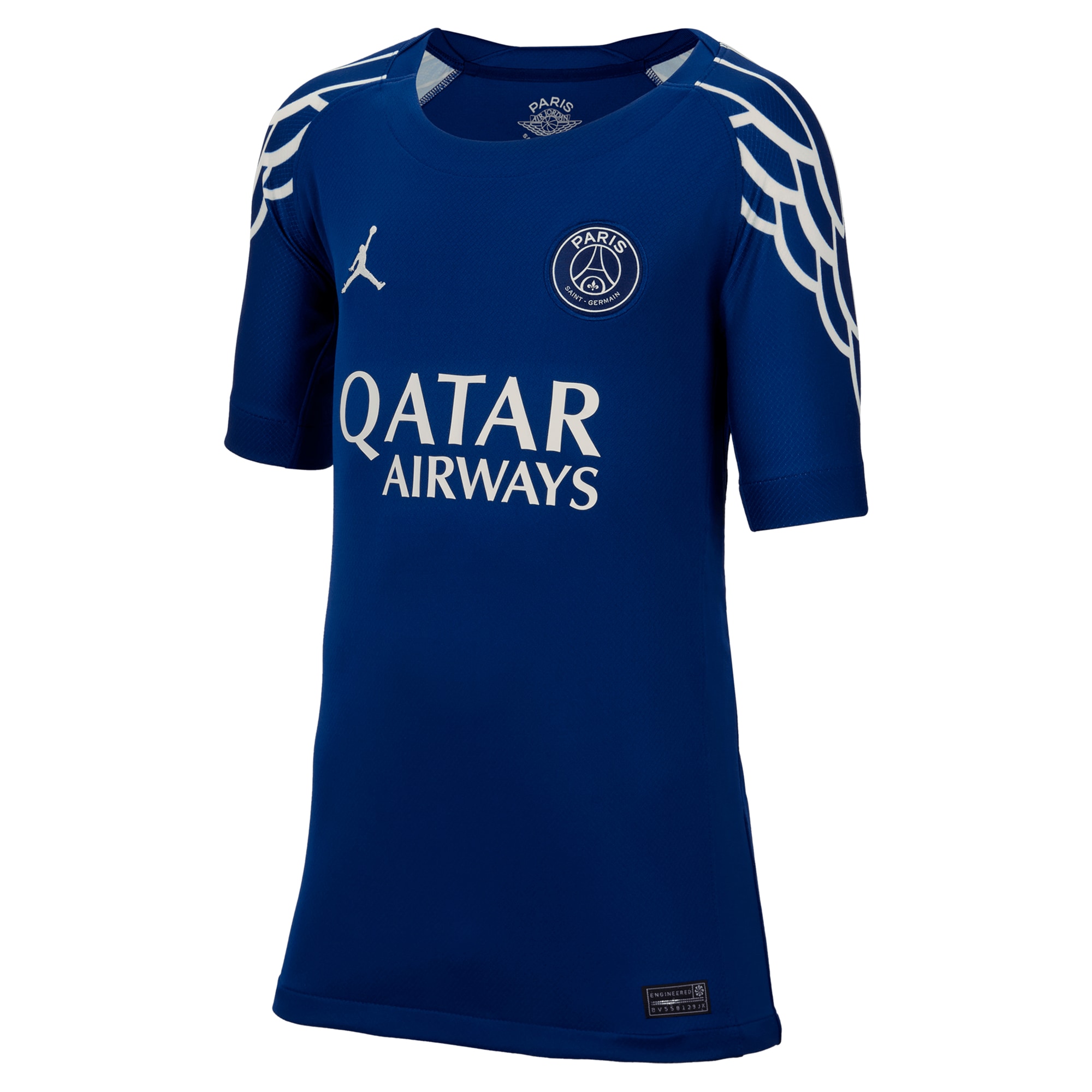 Exklusive psg jordan viertes stadiontrikot 2024-25 – kinder mit fabian 8-aufdruck Kollektion – Premium Paris Saint Germain Trikots