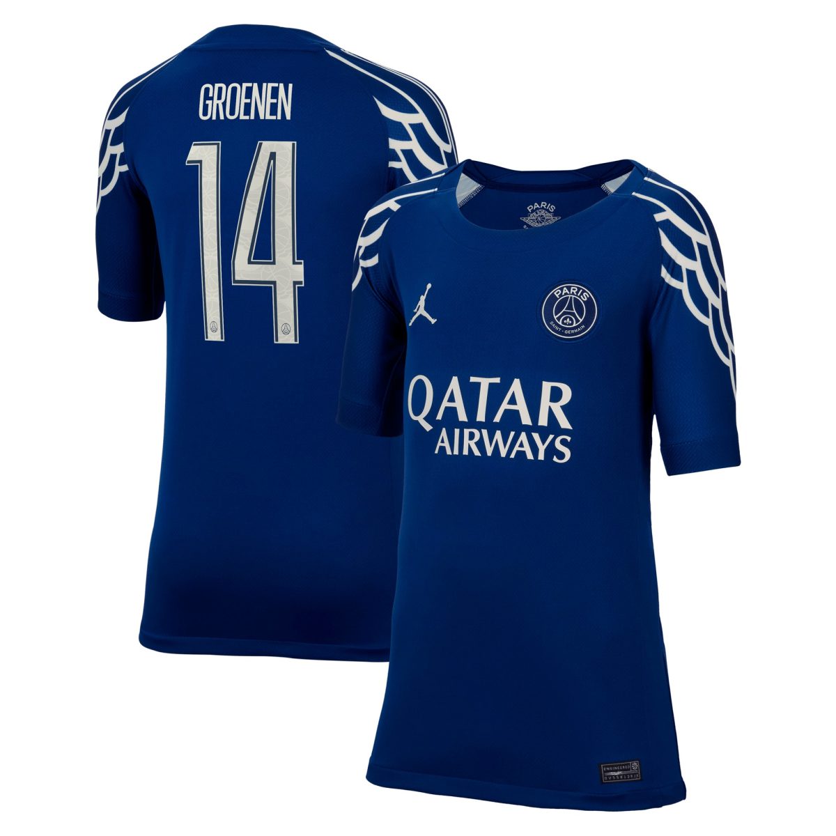 Exklusive psg jordan viertes stadiontrikot 2024-25 – kinder mit groenen 14-aufdruck Kollektion – Premium Paris Saint Germain Trikots