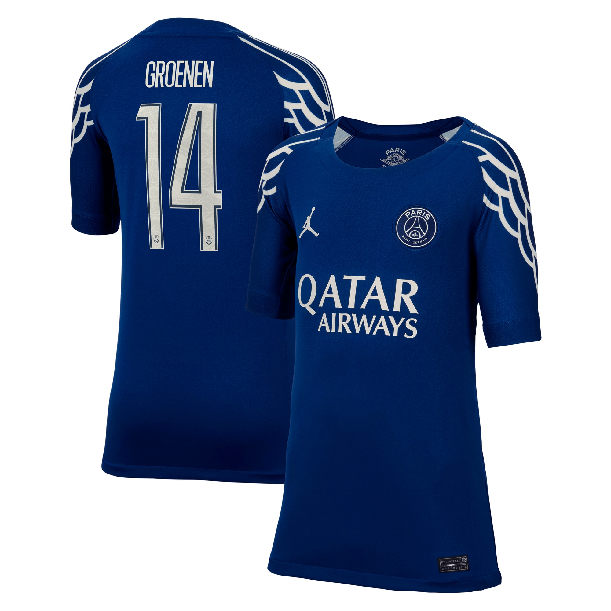 Exklusive psg jordan viertes stadiontrikot 2024-25 – kinder mit groenen 14-aufdruck Kollektion – Premium Paris Saint Germain Trikots