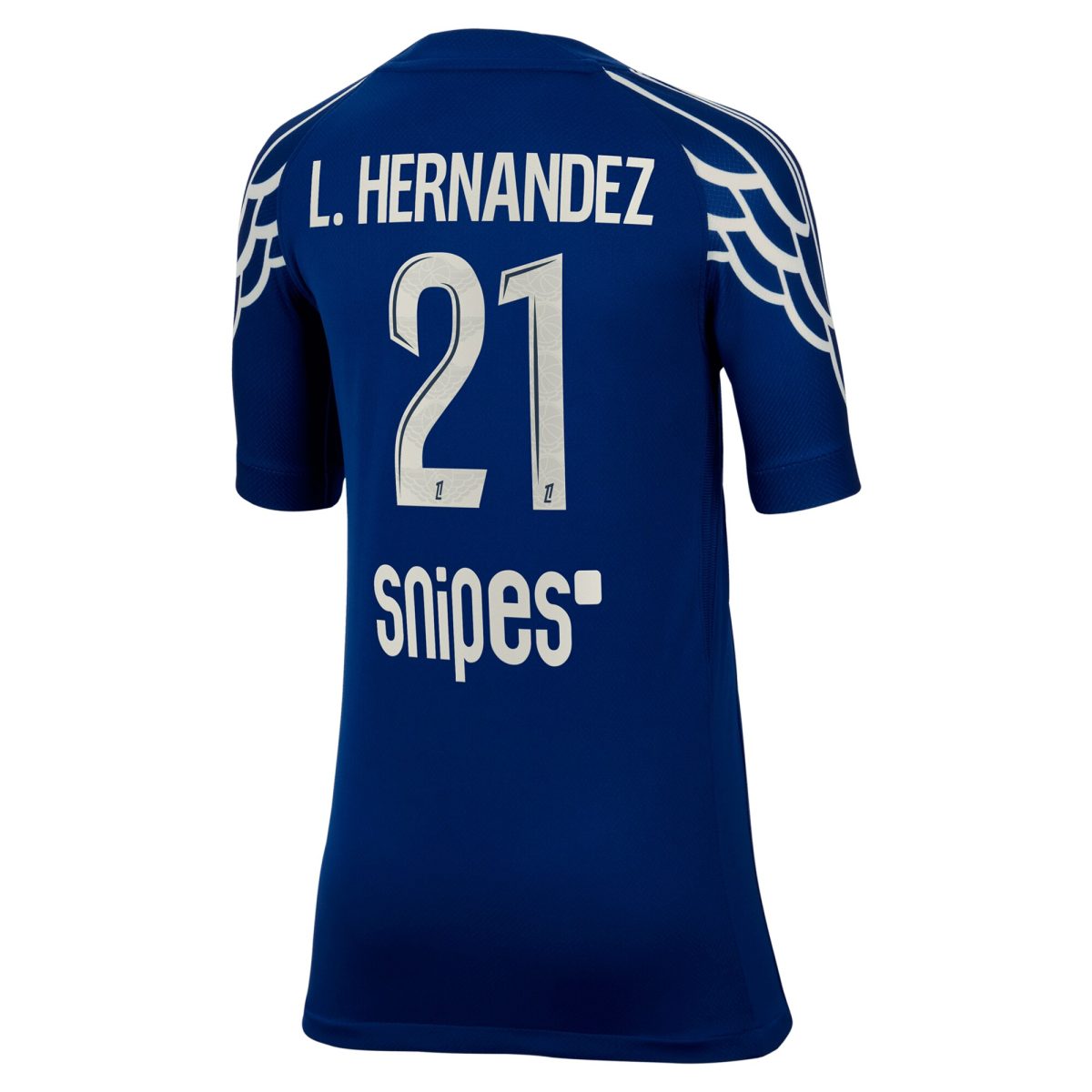 Exklusive psg jordan viertes stadiontrikot 2024-25 – kinder mit l.hernandez 21-aufdruck Kollektion – Premium Paris Saint Germain Trikots