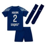 Exklusive psg jordan viertes stadiontrikot 2024-25 – kleine kinder mit hakimi 2-aufdruck Kollektion – Premium Paris Saint Germain Trikots