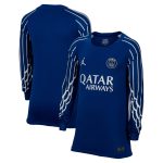 Exklusive psg jordan viertes stadiontrikot 2024-25 – langarm – kinder Kollektion – Premium Paris Saint Germain Trikots
