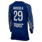 Exklusive psg jordan viertes stadiontrikot 2024-25 – langarm – kinder mit barcola 29-aufdruck Kollektion – Premium Paris Saint Germain Trikots