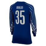 Exklusive psg jordan viertes stadiontrikot 2024-25 – langarm – kinder mit cup-aufdruck beraldo 35 Kollektion – Premium Paris Saint Germain Trikots