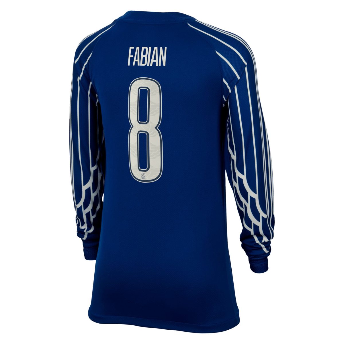 Exklusive psg jordan viertes stadiontrikot 2024-25 – langarm – kinder mit cup-aufdruck fabian 8 Kollektion – Premium Paris Saint Germain Trikots