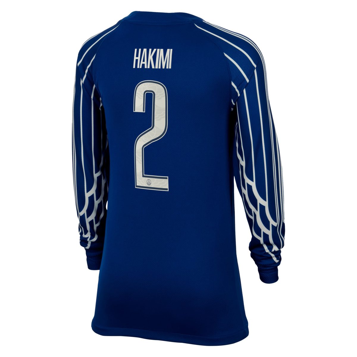 Exklusive psg jordan viertes stadiontrikot 2024-25 – langarm – kinder mit cup-aufdruck hakimi 2 Kollektion – Premium Paris Saint Germain Trikots