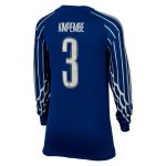 Exklusive psg jordan viertes stadiontrikot 2024-25 – langarm – kinder mit cup-aufdruck kimpembe 3 Kollektion – Premium Paris Saint Germain Trikots