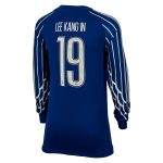 Exklusive psg jordan viertes stadiontrikot 2024-25 – langarm – kinder mit cup-aufdruck lee kang in 19 Kollektion – Premium Paris Saint Germain Trikots