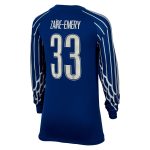 Exklusive psg jordan viertes stadiontrikot 2024-25 – langarm – kinder mit cup-aufdruck zaire-emery 33 Kollektion – Premium Paris Saint Germain Trikots