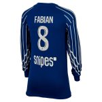 Exklusive psg jordan viertes stadiontrikot 2024-25 – langarm – kinder mit fabian 8-aufdruck Kollektion – Premium Paris Saint Germain Trikots