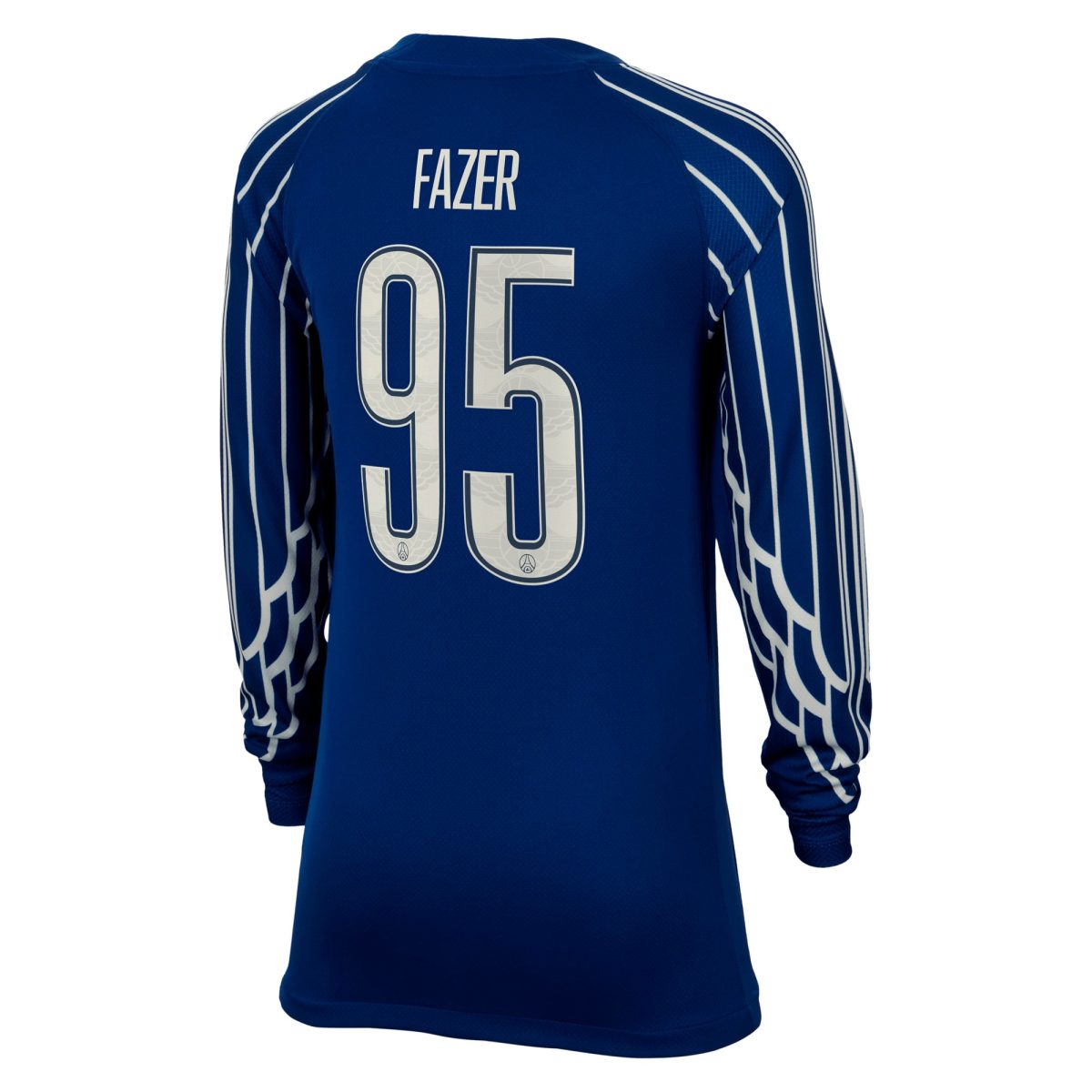 Exklusive psg jordan viertes stadiontrikot 2024-25 – langarm – kinder mit fazer 95-aufdruck Kollektion – Premium Paris Saint Germain Trikots