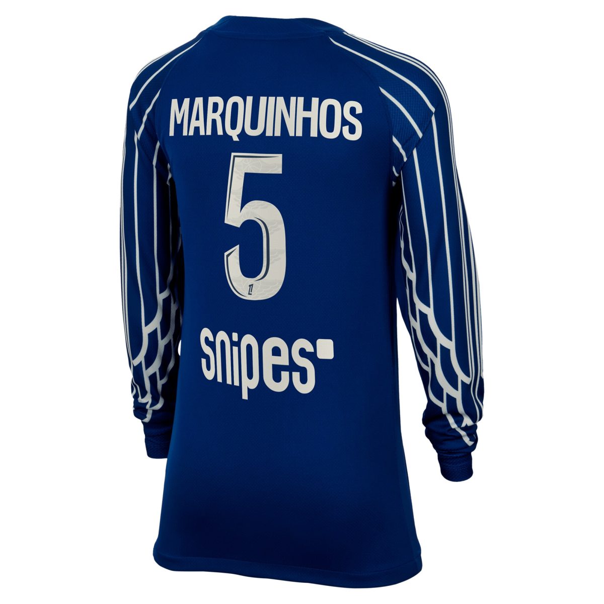 Exklusive psg jordan viertes stadiontrikot 2024-25 – langarm – kinder mit marquinhos 5-aufdruck Kollektion – Premium Paris Saint Germain Trikots