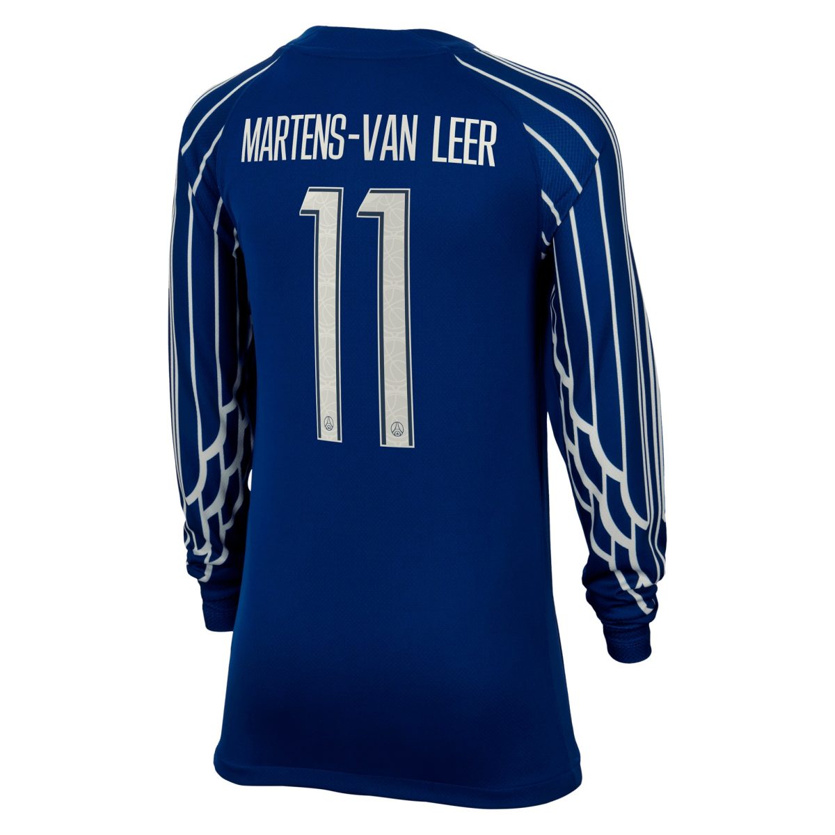 Exklusive psg jordan viertes stadiontrikot 2024-25 – langarm – kinder mit martens-van leer 11-aufdruck Kollektion – Premium Paris Saint Germain Trikots